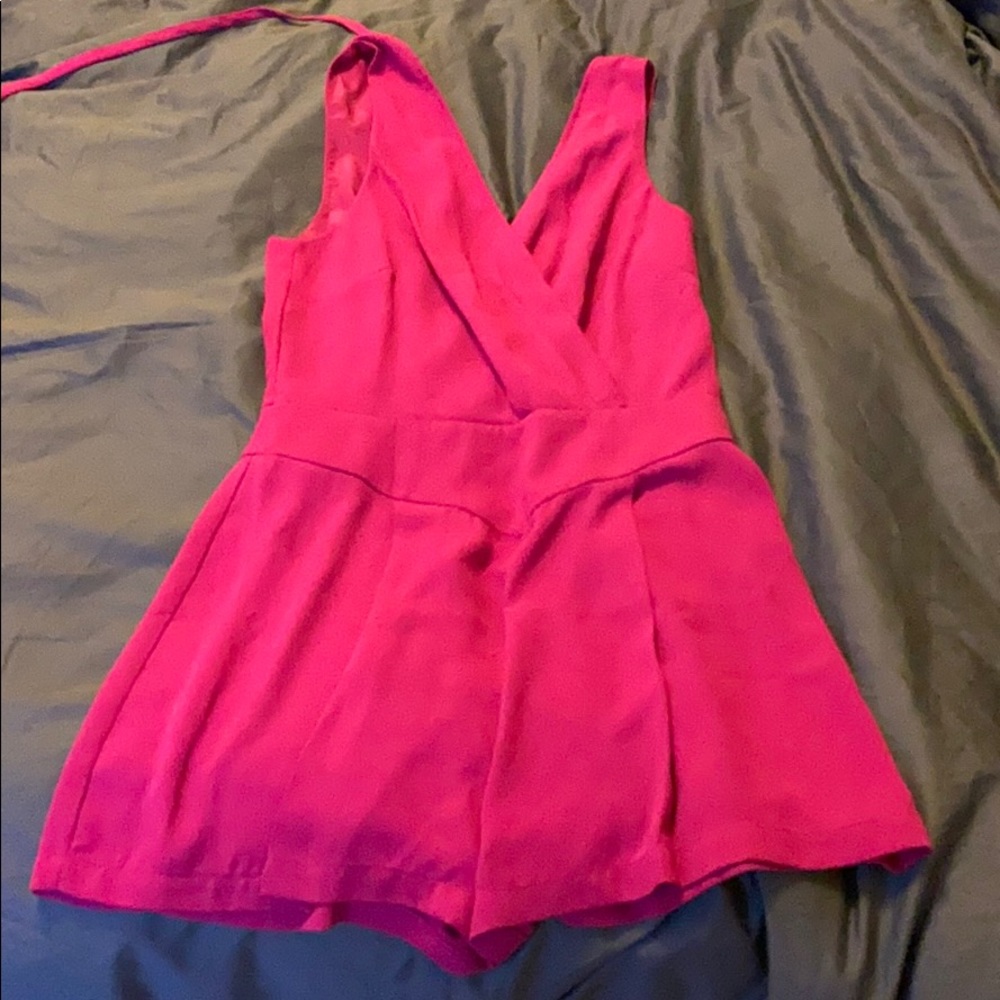 Fuchsia Romper